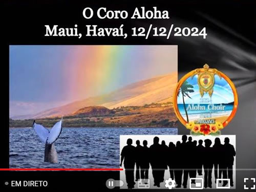 Coro Aloha Maui Havaí 12 12 2024