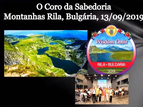Coro da Sabedoria Montanhas Rila Bugária 13-09-2019