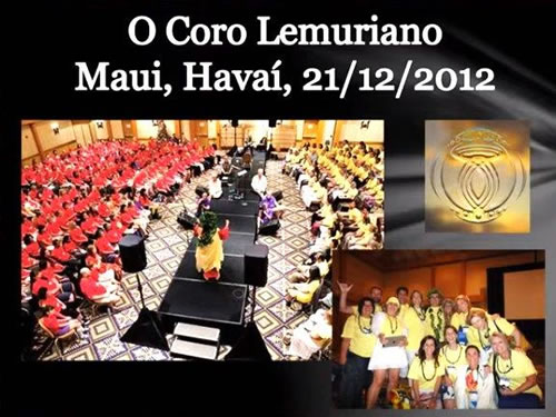 Coro Lemuriano Maui Havaí 21 12 2012